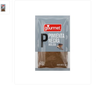Pimienta Negra 15g