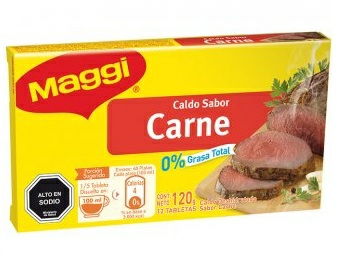 Caldo Carne 12 Tabletas Maggi