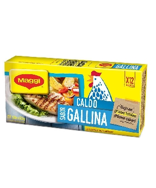 Caldo Gallina 12 tabletas